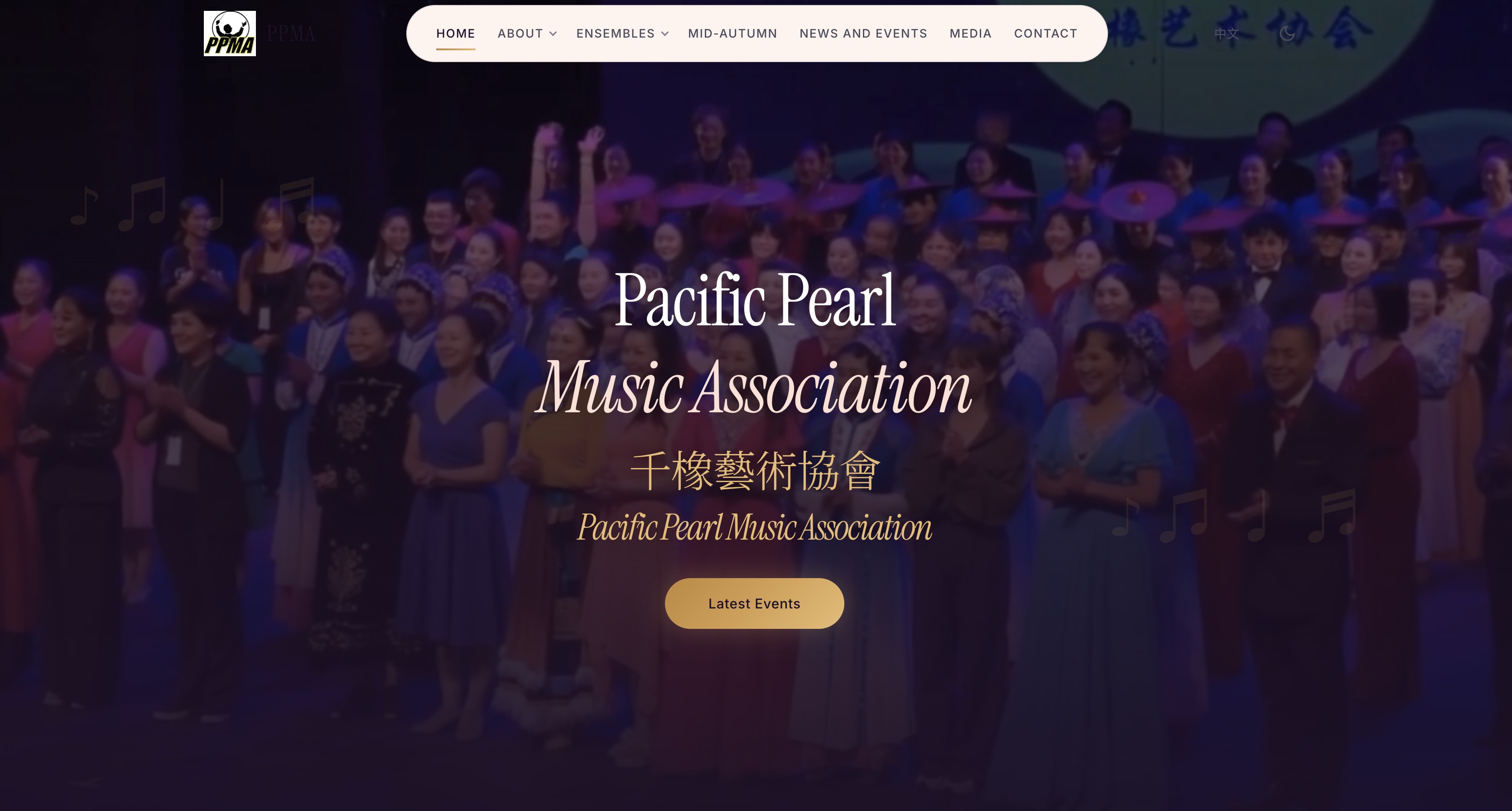 PPMA homepage