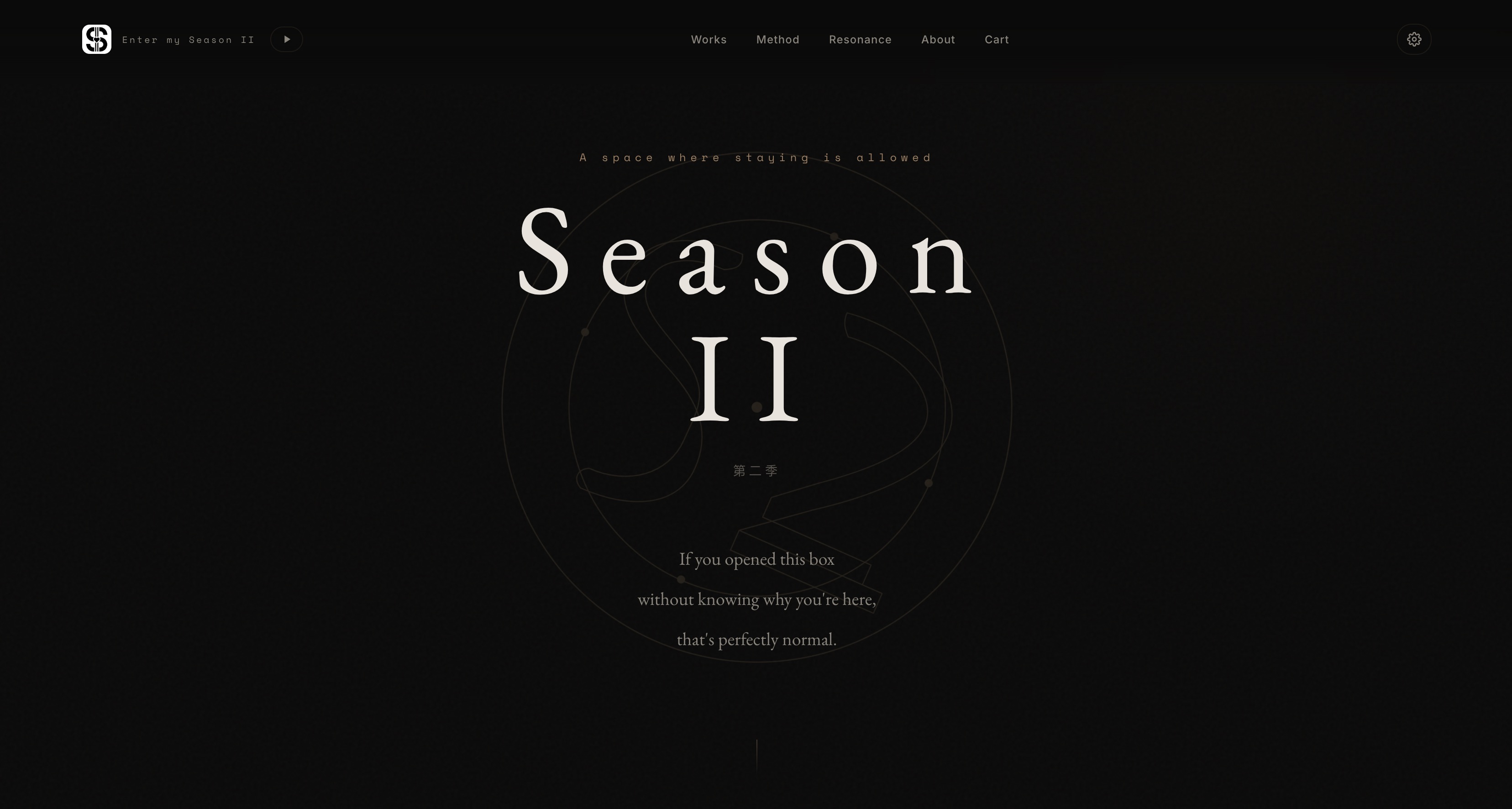 Season II homepage